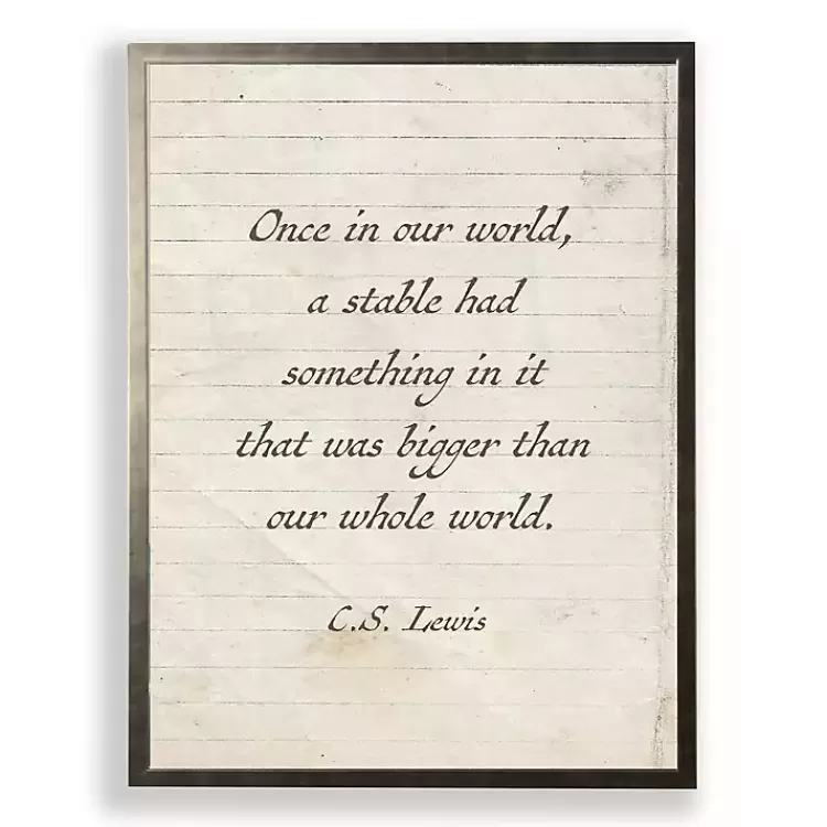 A Stable Quote Wall Plaque>Kirklands Home Outlet