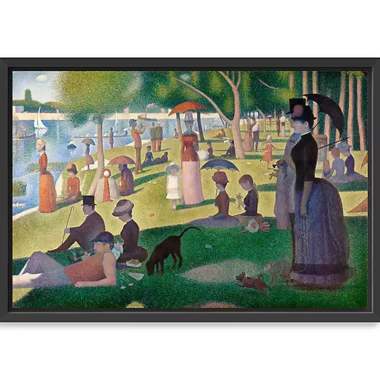A Sunday Afternoon Framed Canvas Art Print>Kirklands Home Hot