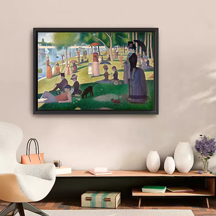 A Sunday Afternoon Framed Canvas Art Print>Kirklands Home Hot