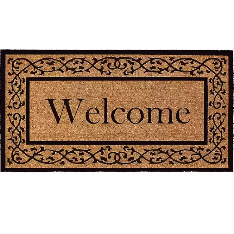 Abbington Welcome Doormat, 36x24>Kirklands Home Cheap