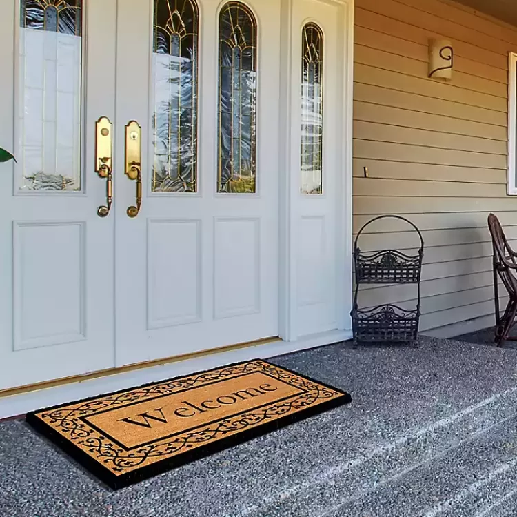 Abbington Welcome Doormat, 36x24>Kirklands Home Cheap