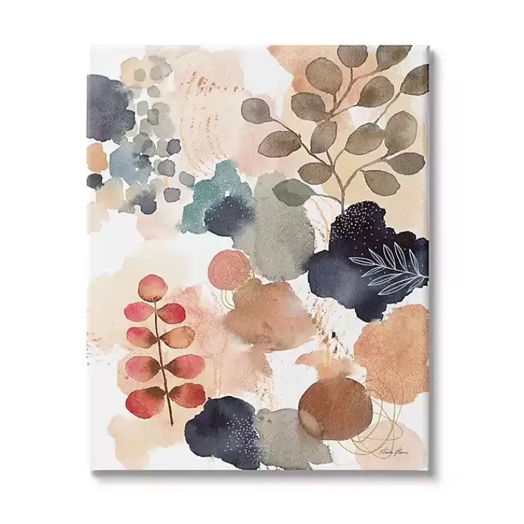 Abstract Botanical Collage Canvas Print, 30x40 in.>Kirklands Home Hot