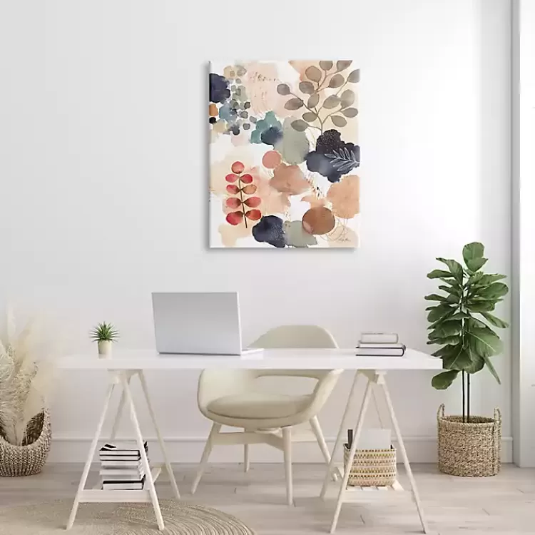 Abstract Botanical Collage Canvas Print, 30x40 in.>Kirklands Home Hot