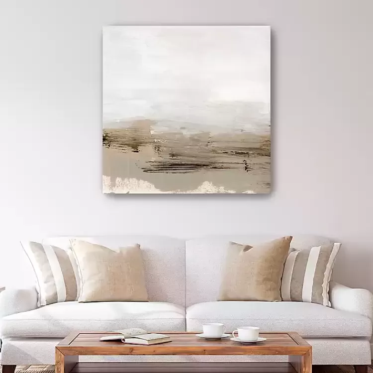 Abstract Brushed Pavement Canvas Art Print>Kirklands Home Discount