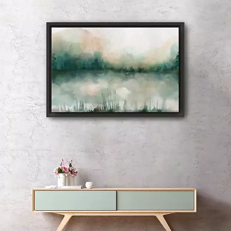Abstract Foggy Marsh Framed Wall Art>Kirklands Home Cheap