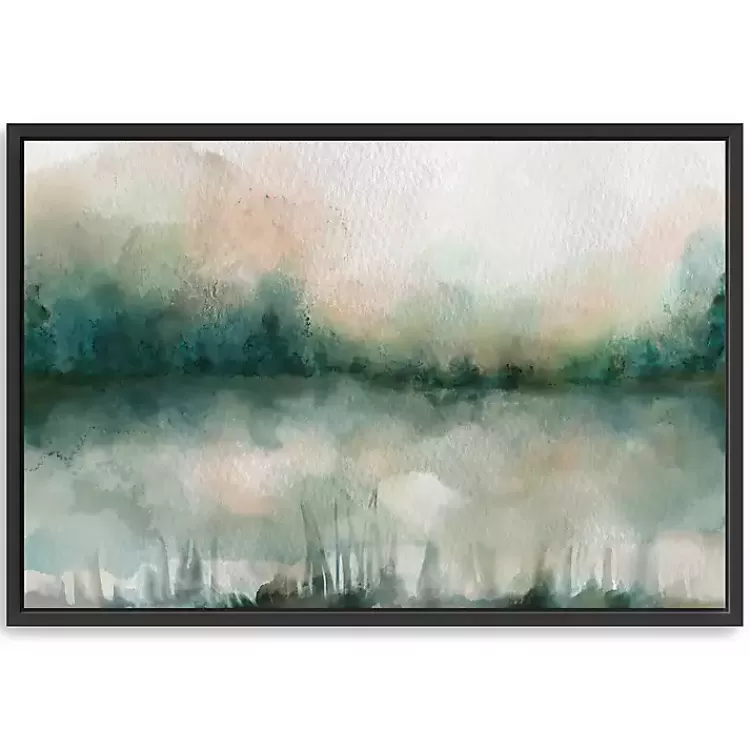 Abstract Foggy Marsh Framed Wall Art>Kirklands Home Cheap