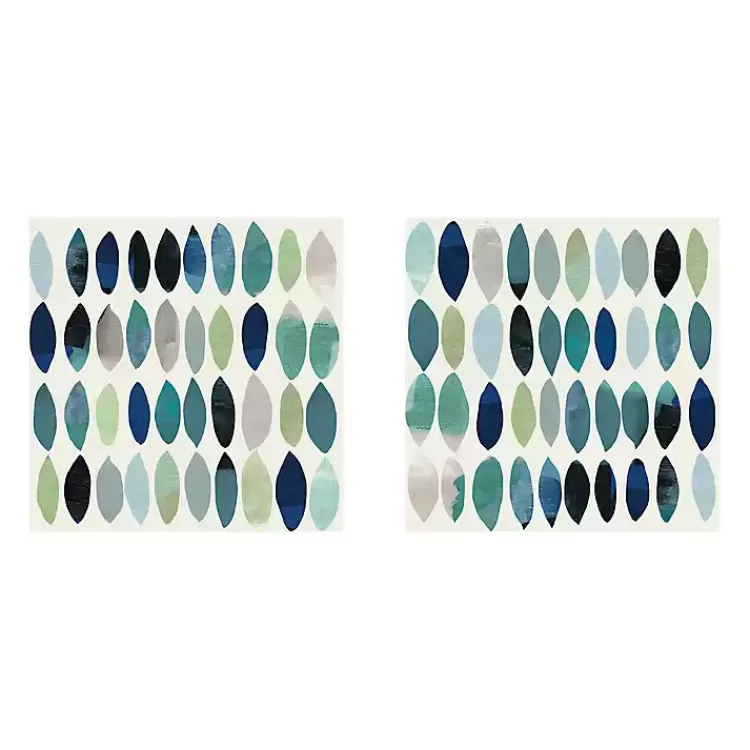 Abstract Leaf Giclee Canvas Art Prints, Set of 2>Kirklands Home Online