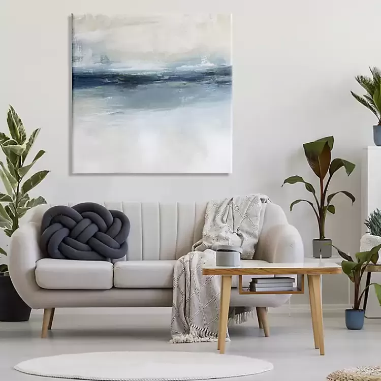 Abstract Nautical Horizon Canvas Print, 36x36 in.>Kirklands Home Clearance