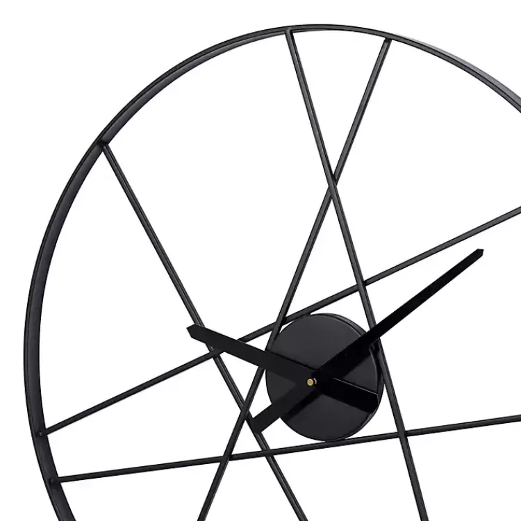 abstract_open_frame_web_wall_clock__in_4.webp Abstract Open Frame Web Wall Clock, 24 in.>Kirklands Home Online