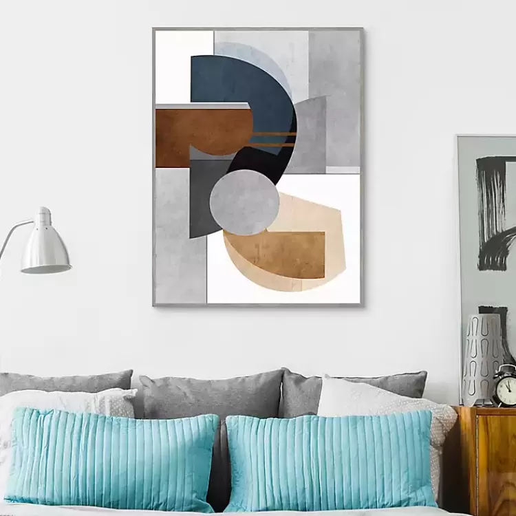 abstract_organic_shapes_framed_canvas_art_print_2.webp Abstract Organic Shapes Framed Canvas Art Print>Kirklands Home Best