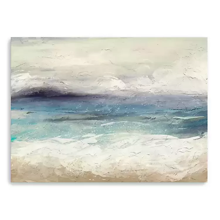 Abstract Seafoam Canvas Wall Art>Kirklands Home Fashion