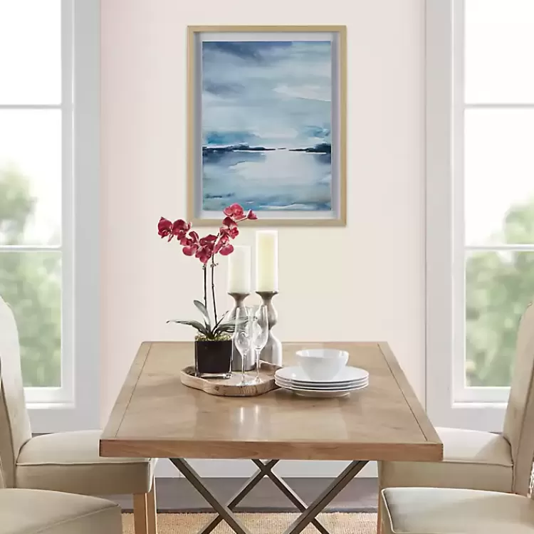 Abstract Sparkling Sea Framed Wall Art>Kirklands Home Flash Sale