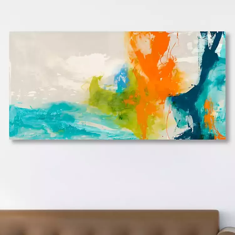Abstract Tidal I Giclee Canvas Art Print>Kirklands Home Best Sale