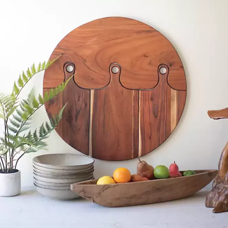 Acacia Wood 4-pc. Hanging Cutting Board>Kirklands Home Outlet