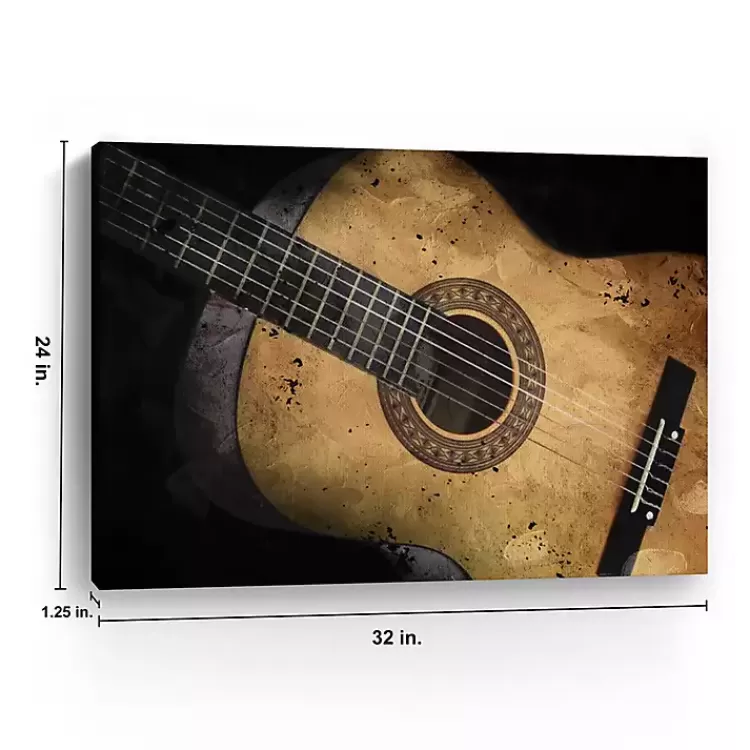 acoustic_guitar_canvas_art_print_3.webp Acoustic Guitar Canvas Art Print>Kirklands Home Best