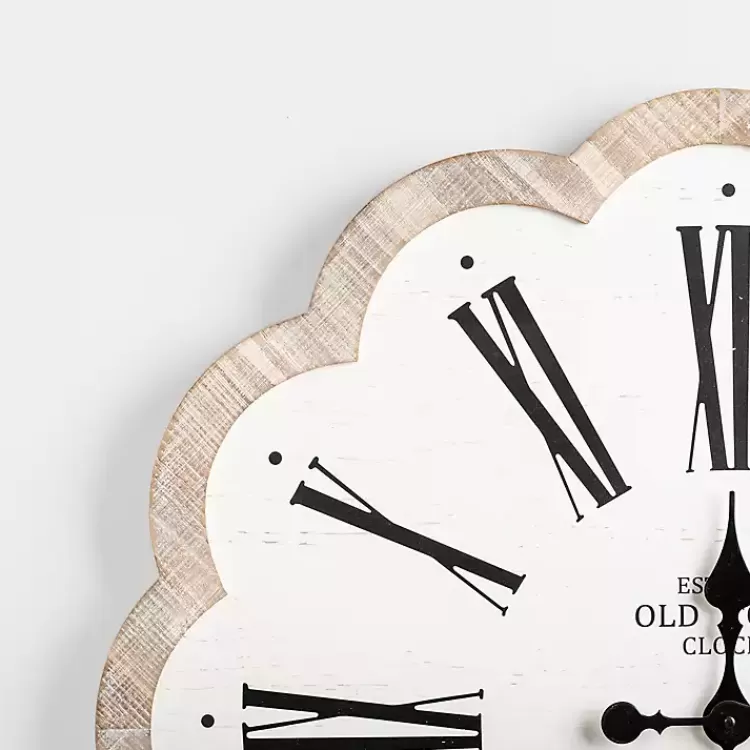 adelyn_scalloped_edge_wood_clock_2.webp Adelyn Scalloped Edge Wood Clock>Kirklands Home Best