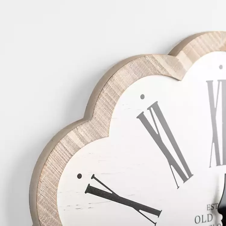 adelyn_scalloped_edge_wood_clock_3.webp Adelyn Scalloped Edge Wood Clock>Kirklands Home Best