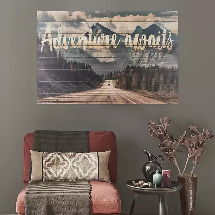 adventure_awaits_wood_art_print_5.webp Adventure Awaits Wood Art Print>Kirklands Home New