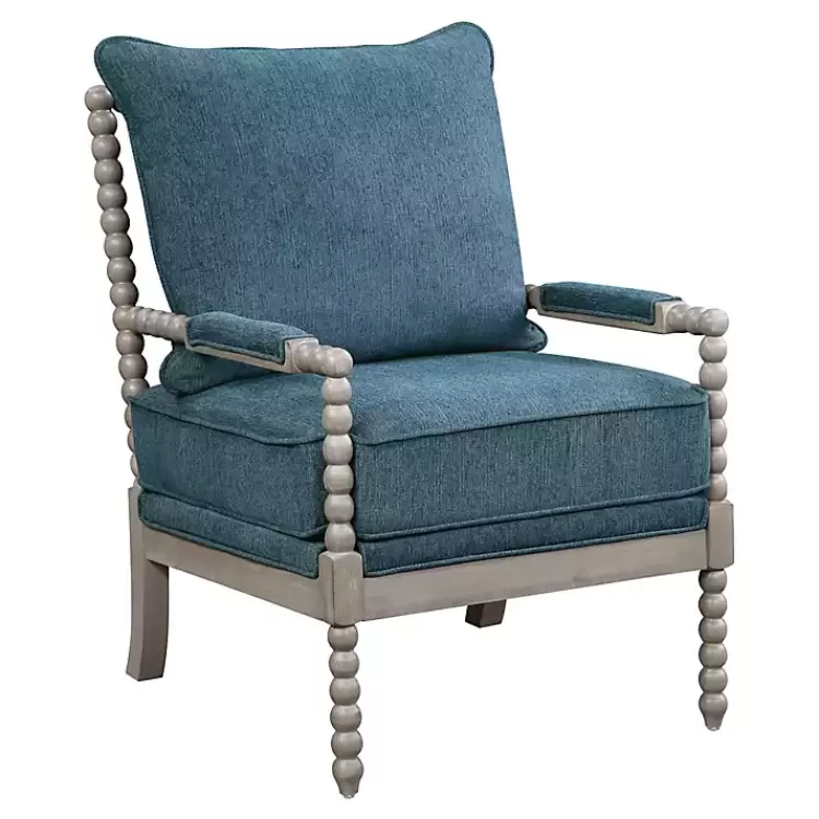 Aegean Liam Turned Leg Accent Chair>Kirklands Home Cheap