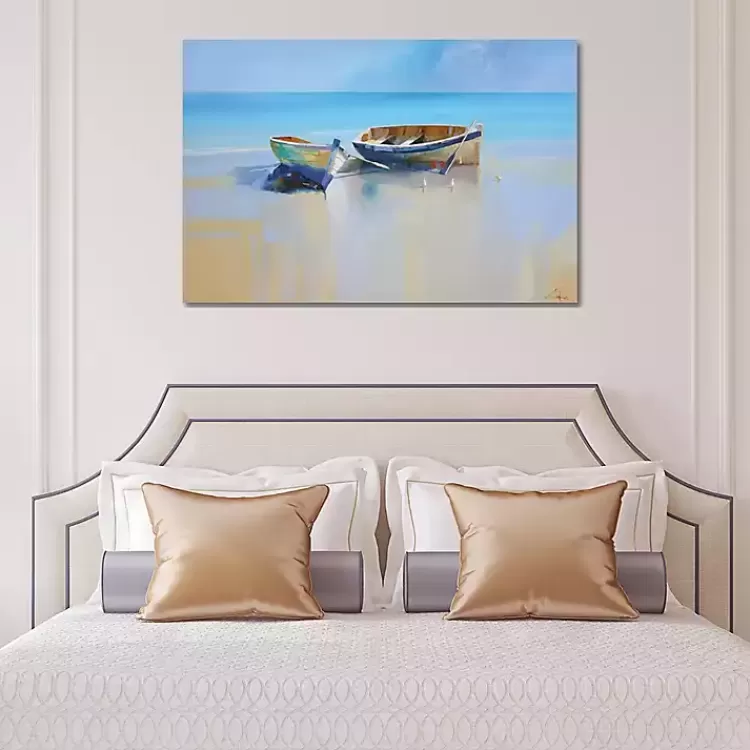 Afternoon Boat Adventures Canvas Art Print>Kirklands Home Outlet