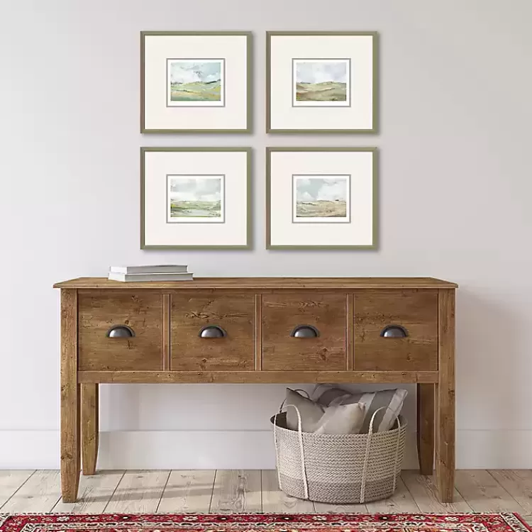 Afternoon Landscape Framed Art Prints, Set of 4>Kirklands Home Best