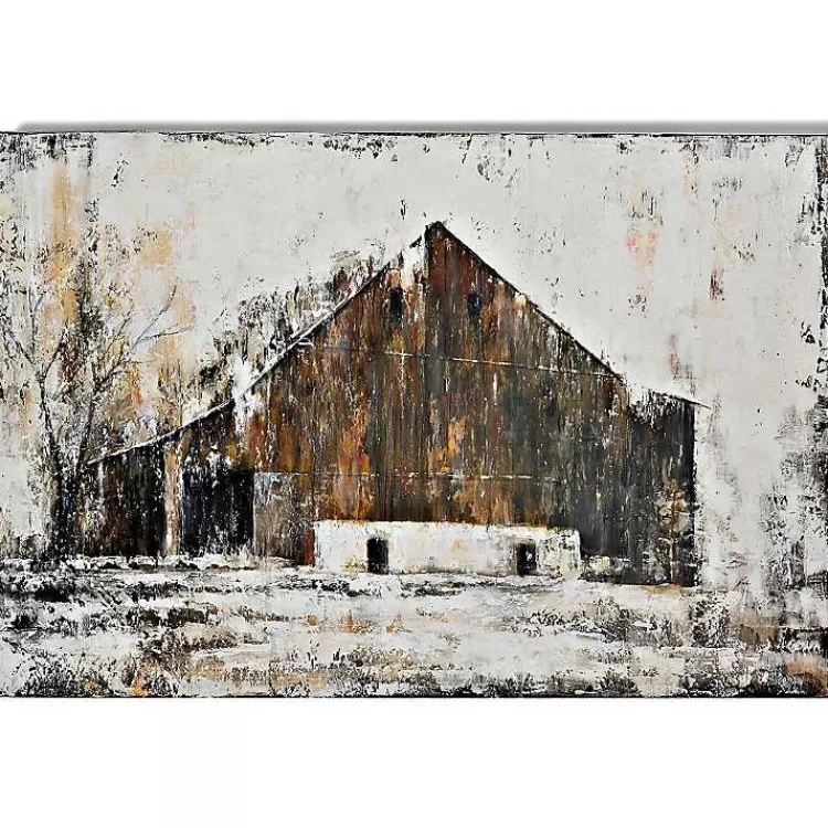 Aged Barnhouse Canvas Art Print>Kirklands Home Best Sale