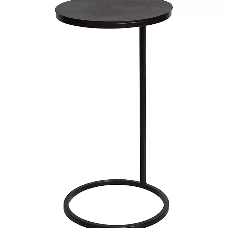 Aged Metal Frame Slab Top Accent Table>Kirklands Home Discount