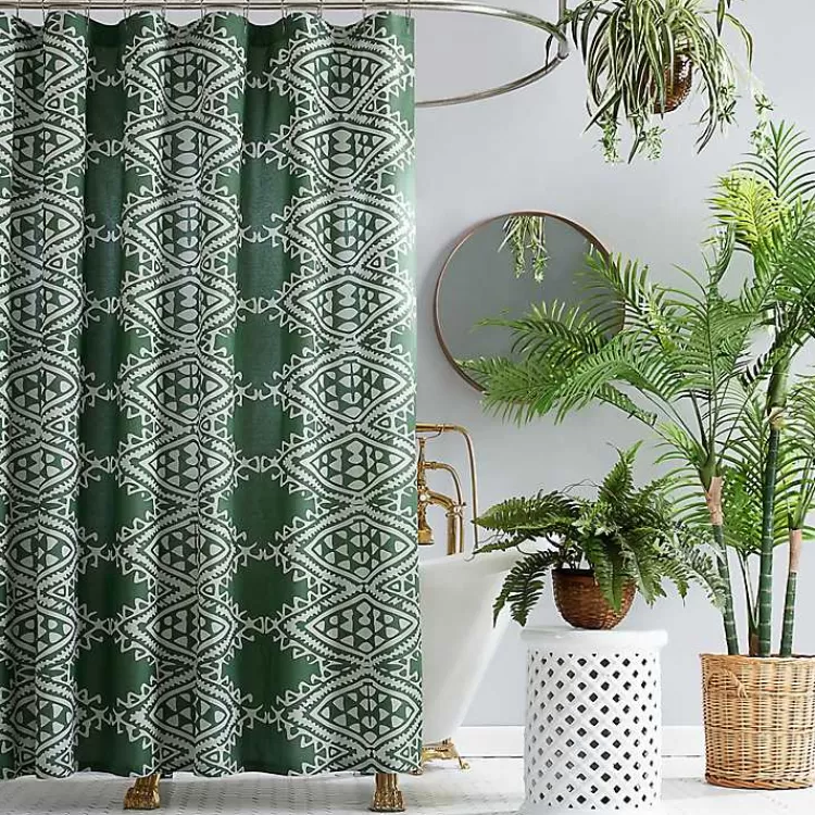 Aisha Shower Curtain>Kirklands Home Sale