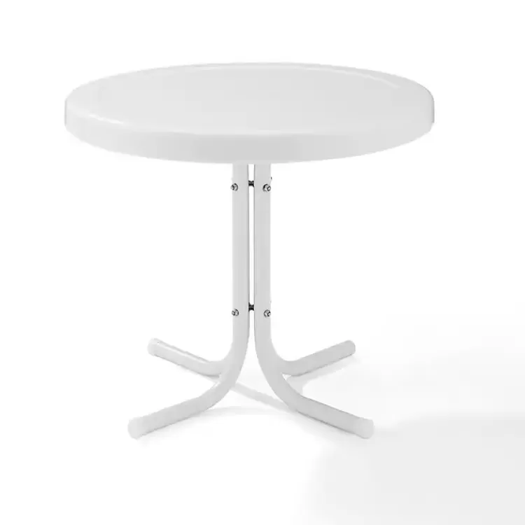 Alabaster Metal Outdoor Side Table>Kirklands Home Hot
