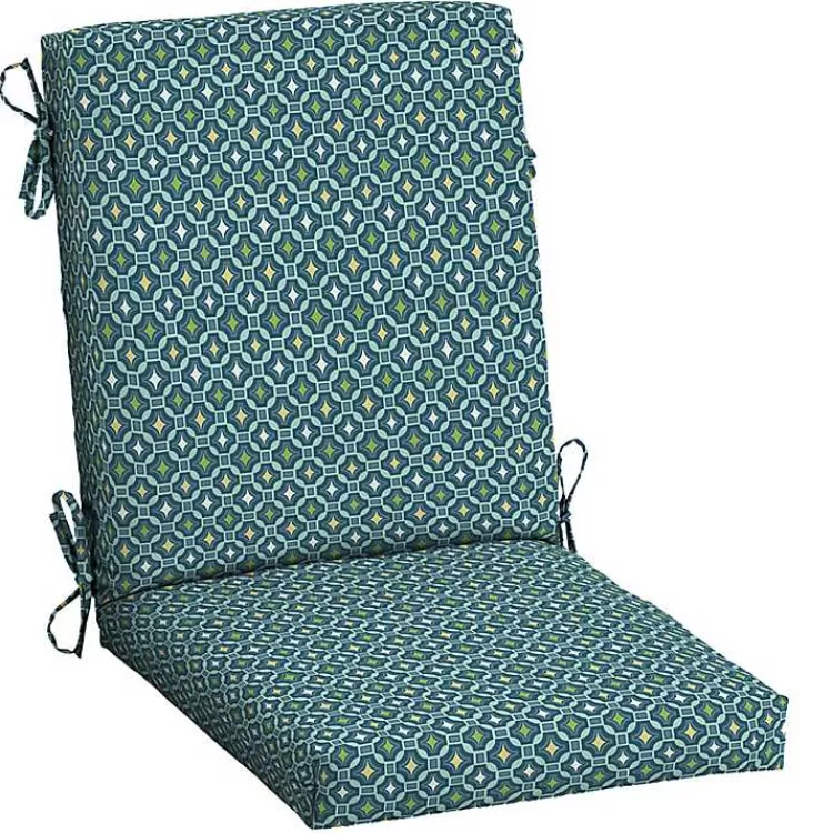 Alana Tile Luxe Outdoor Dining Chair Cushion>Kirklands Home Best Sale