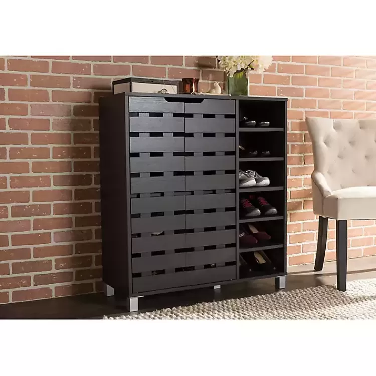 aldrich_black_slatted_shoe_storage_cabinet_4.webp Aldrich Black Slatted Shoe Storage Cabinet>Kirklands Home Fashion
