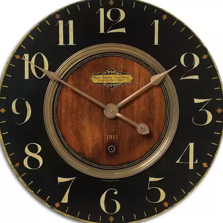 Alexander Martinot Wall Clock>Kirklands Home Store