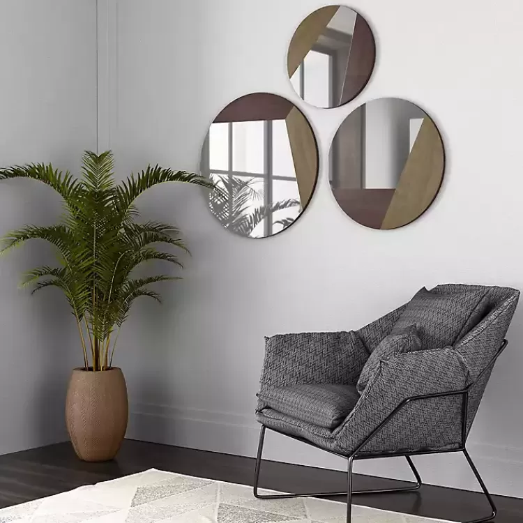alexander_round_metal_wall_mirrors_set_of__2.webp Alexander Round Metal Wall Mirrors, Set of 3>Kirklands Home Online