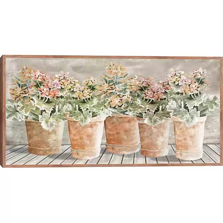 All in a Row Framed Canvas Art Print>Kirklands Home Sale