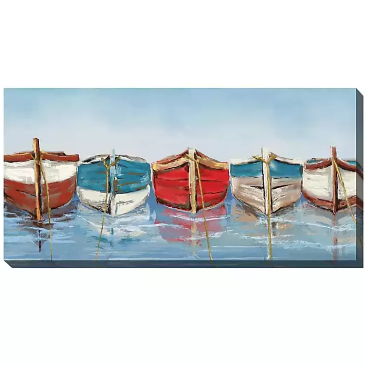 All in a Row Outdoor Canvas Art Print>Kirklands Home Cheap