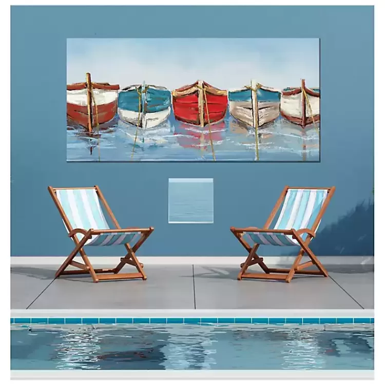 All in a Row Outdoor Canvas Art Print>Kirklands Home Cheap