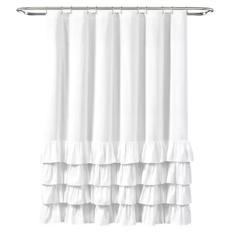 Allison Ruffle Shower Curtain>Kirklands Home Best Sale