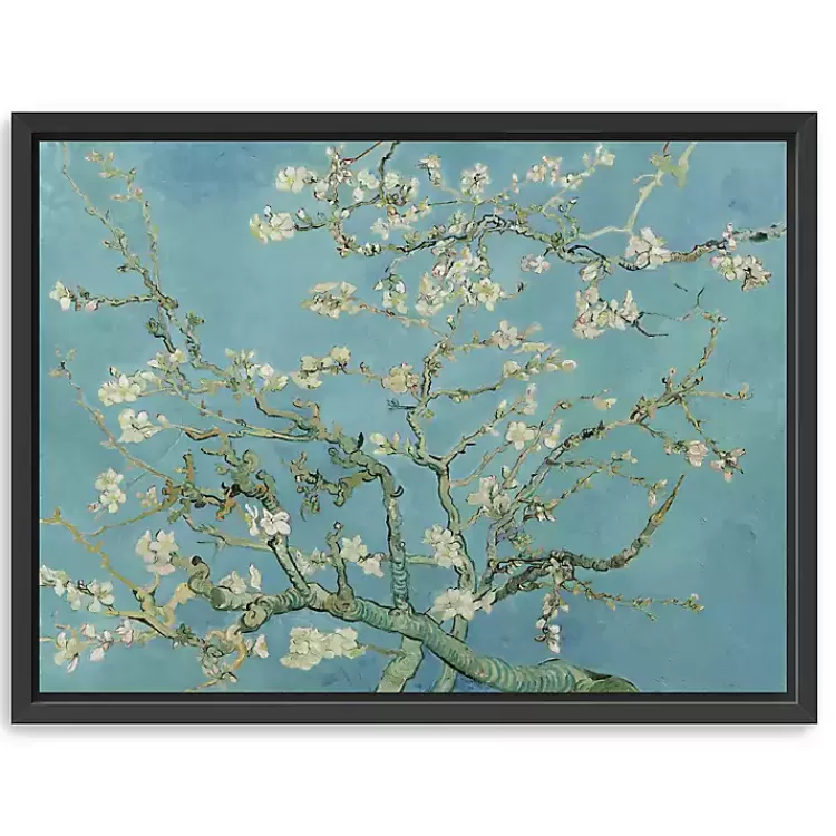 Almond Blossom Framed Canvas Art Print, 42x32 in.>Kirklands Home Outlet