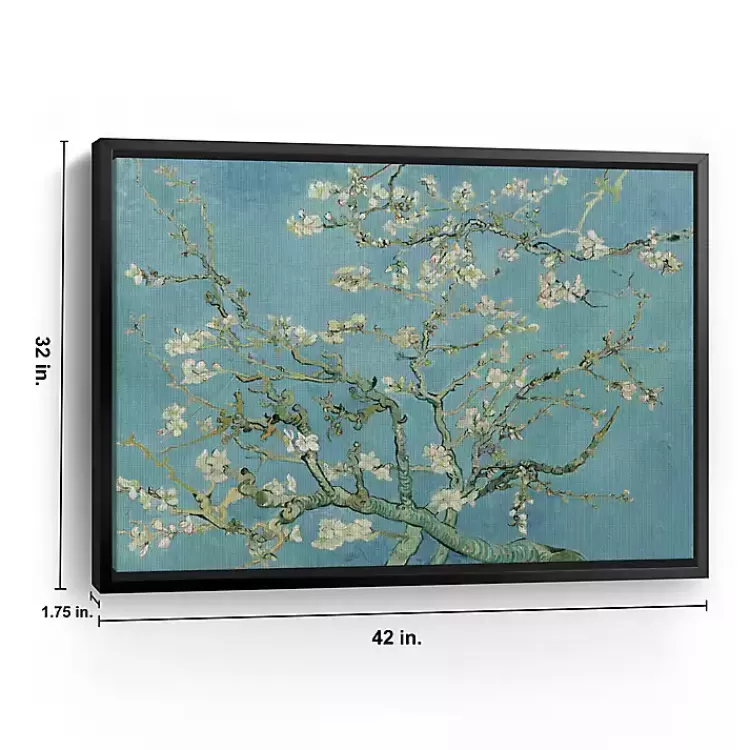 almond_blossom_framed_canvas_art_print_x_in_2.webp Almond Blossom Framed Canvas Art Print, 42x32 in.>Kirklands Home Outlet
