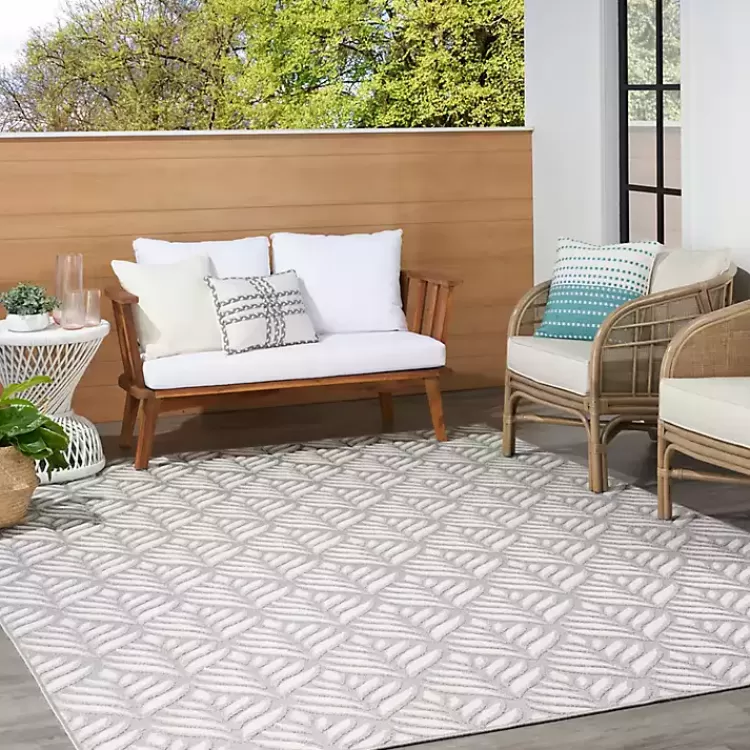 aloha_ash_botanical_indooroutdoor_area_rug_x_5.webp Aloha Ash Botanical Indoor/Outdoor Area Rug, 3x5>Kirklands Home Cheap