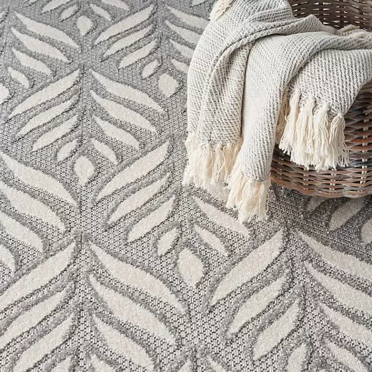 aloha_ash_botanical_indooroutdoor_area_rug_x_7.webp Aloha Ash Botanical Indoor/Outdoor Area Rug, 3x5>Kirklands Home Cheap