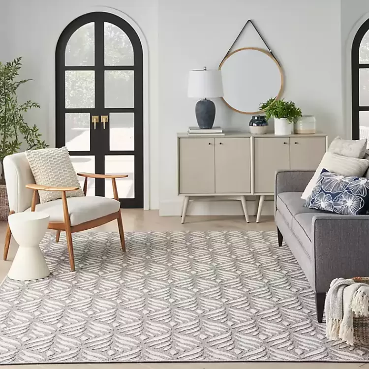 aloha_ash_botanical_indooroutdoor_area_rug_x_8.webp Aloha Ash Botanical Indoor/Outdoor Area Rug, 3x5>Kirklands Home Cheap
