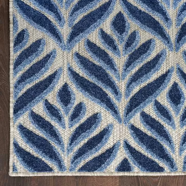 aloha_blue_botanical_indooroutdoor_rug_x_3-3.webp Aloha Botanical Indoor/Outdoor Rug, 6x9>Kirklands Home Cheap