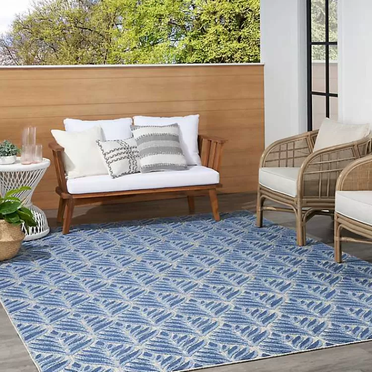 aloha_blue_botanical_indooroutdoor_rug_x_5-1.webp Aloha Botanical Indoor/Outdoor Rug, 7x10>Kirklands Home Online