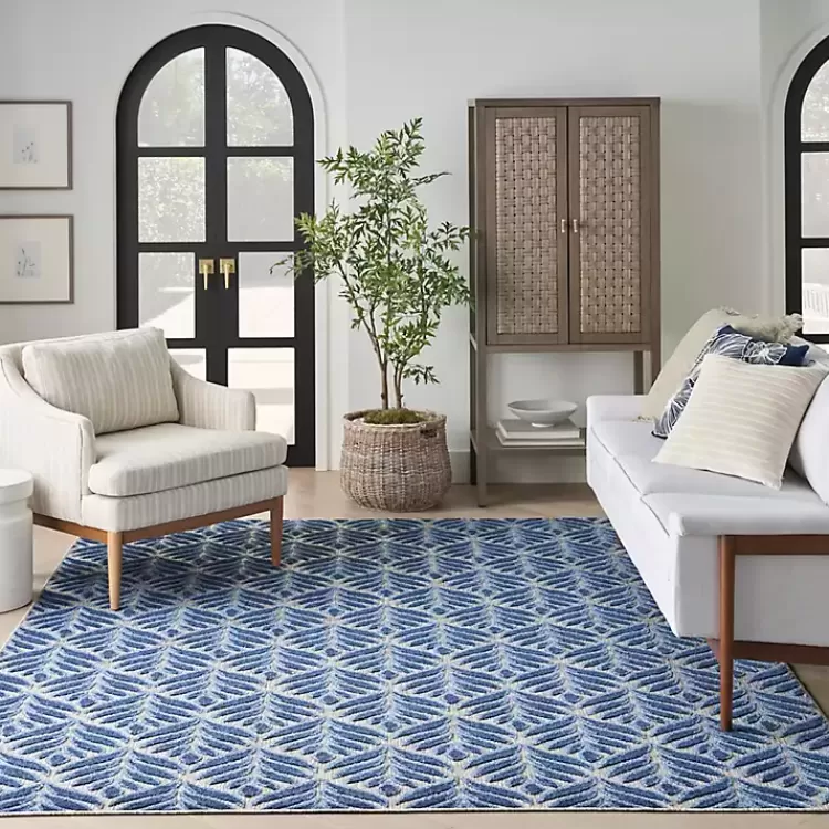 aloha_blue_botanical_indooroutdoor_rug_x_8-1.webp Aloha Botanical Indoor/Outdoor Rug, 5x7>Kirklands Home Online