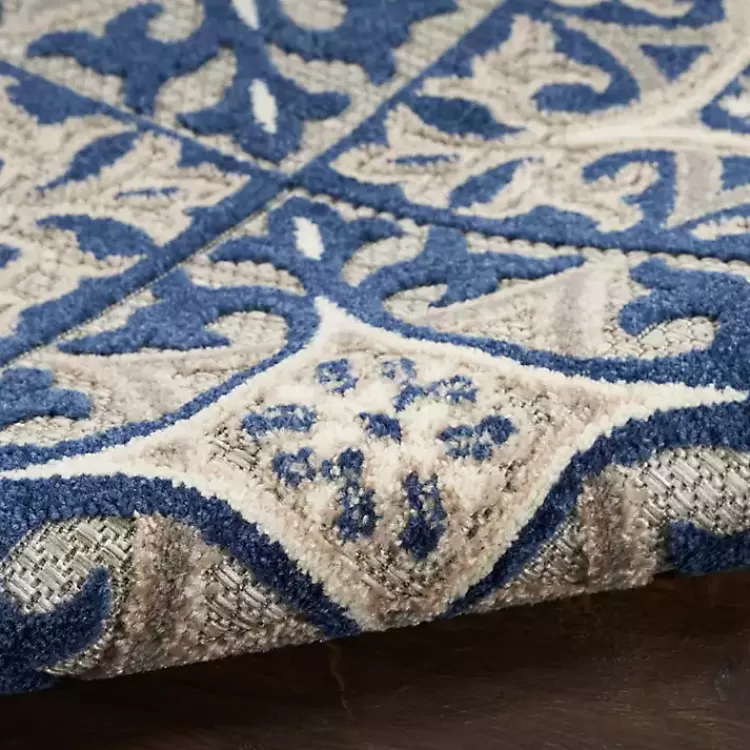 aloha_blue_geometric_indooroutdoor_area_rug_x_4-1.webp Aloha Blue Geometric Indoor/Outdoor Area Rug, 5x7>Kirklands Home Hot