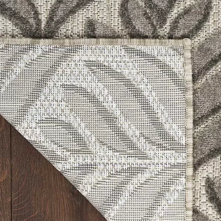 aloha_gray_botanical_indooroutdoor_rug_x_2-2.webp Aloha Botanical Indoor/Outdoor Rug, 5x7>Kirklands Home Discount