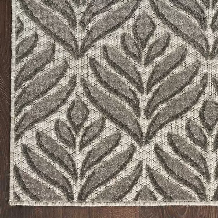 aloha_gray_botanical_indooroutdoor_rug_x_3.webp Aloha Botanical Indoor/Outdoor Rug, 6x9>Kirklands Home Best Sale