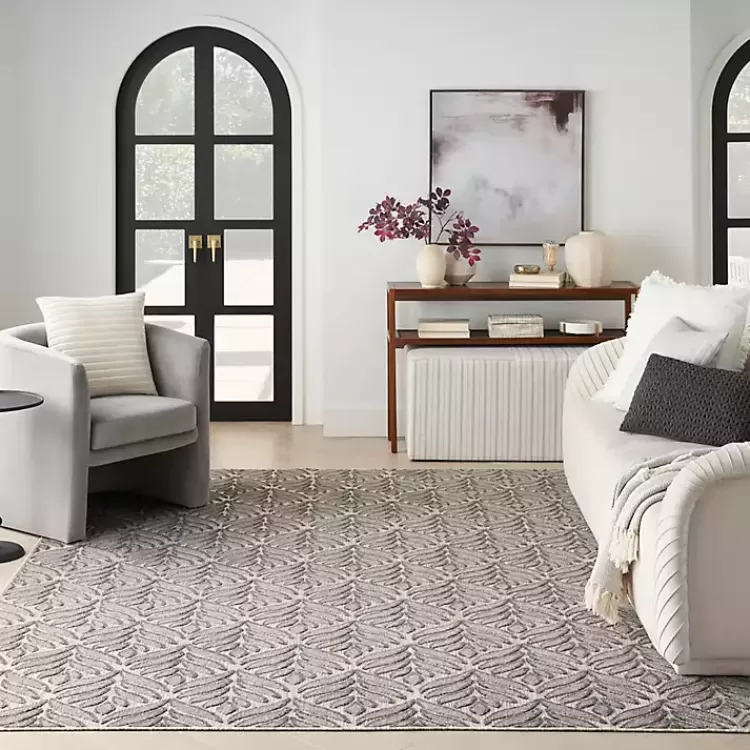 aloha_gray_botanical_indooroutdoor_rug_x_8-2.webp Aloha Botanical Indoor/Outdoor Rug, 7x10>Kirklands Home Discount