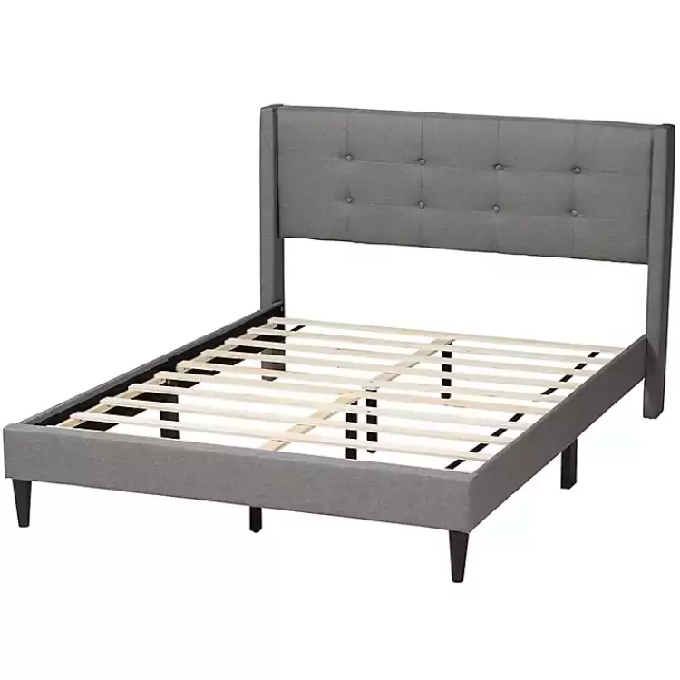 amala_gray_button_tufted_queen_bed_frame_2.webp Amala Button Tufted Queen Bed Frame>Kirklands Home New